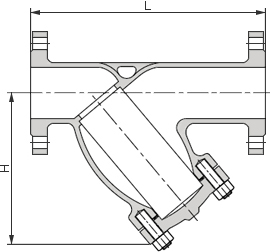 哈氏合金Y型過濾器