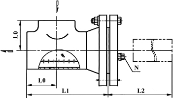 三通反折流T型過(guò)濾器